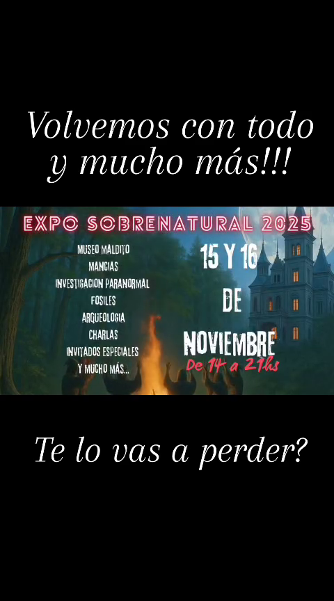 Expo Sobrenatural 2025