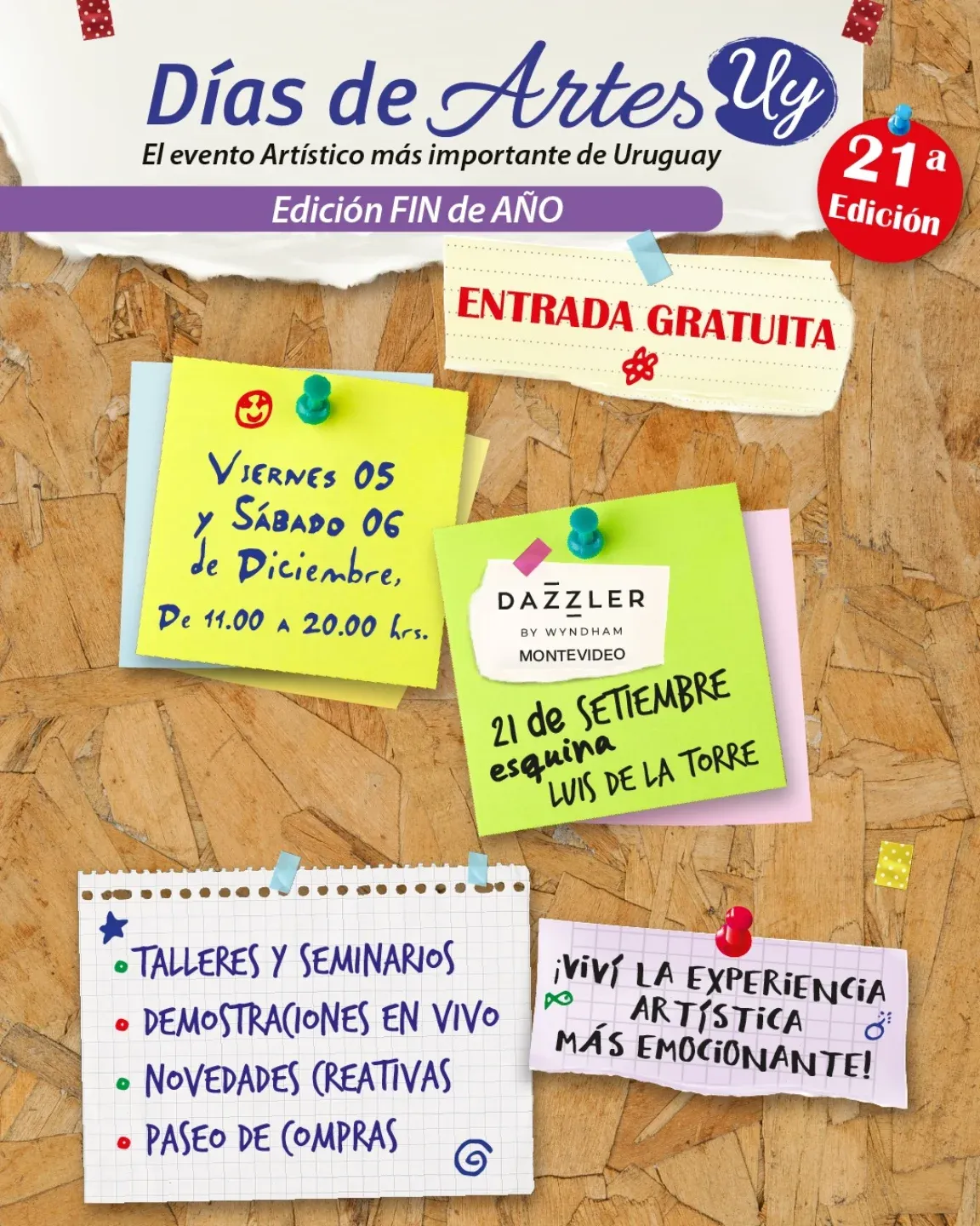 Días de ArtesUy - Edición Fin de Año