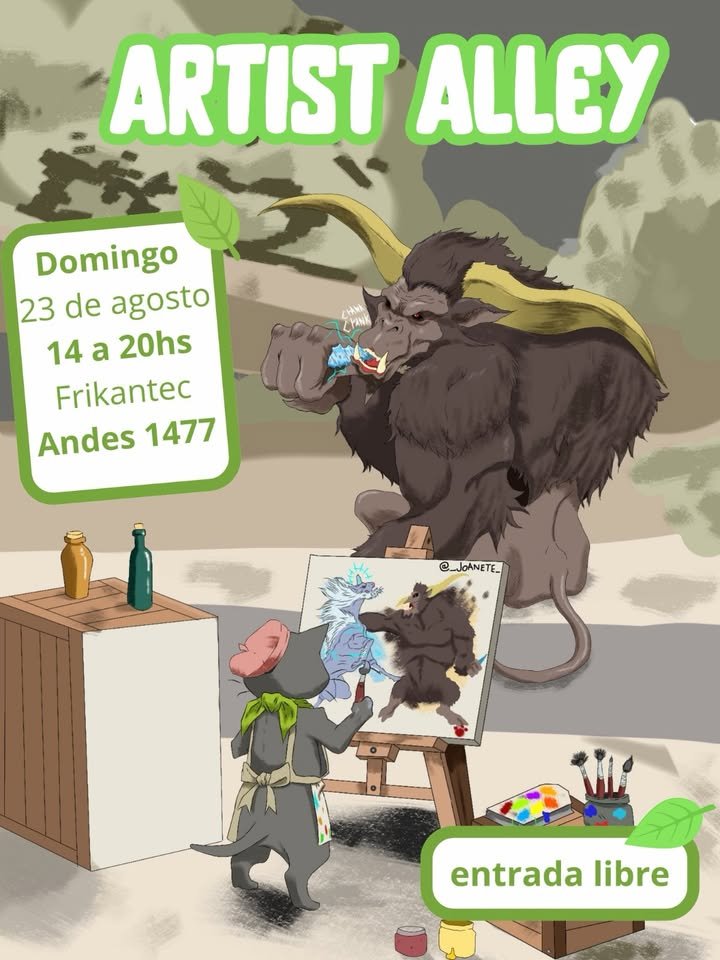 ARTIST ALLEY en Frikantec